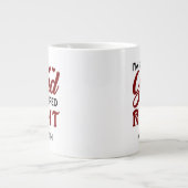 Blij dat ik de juiste Valentijnse versie heb gedra Grote Koffiekop (Voorkant)