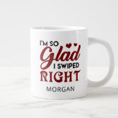 Blij dat ik de juiste Valentijnse versie heb gedra Grote Koffiekop (Rechts)