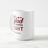 Blij dat ik de juiste Valentijnse versie heb gedra Koffiemok (Voorkant links)