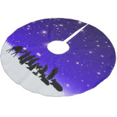 Blij dat ik een grote vreugde heb! op kerstboom rok (Gekanteld)