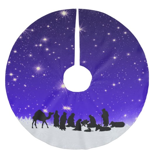 Blij dat ik een grote vreugde heb! op kerstboom rok (Voorkant)