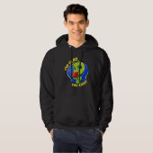 Blij dat je een grappige Aliens Love Appreciation Hoodie (Voorkant volledig)