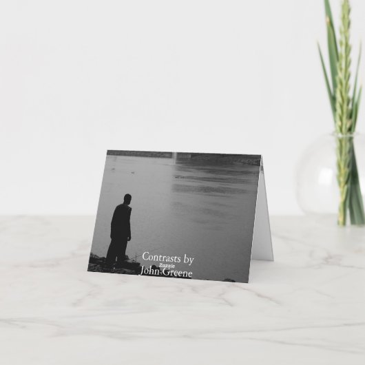 Blij dat je hier bent Opmerking Kaart (Achterkant)