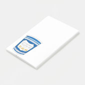 Blij dat jullie de NYC Griekse Koffiebeker na zijn Post-it® Notes (Schuin)