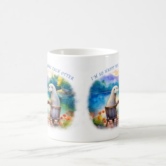 Blij dat we elkaar Otter hebben Koffiemok (Center)