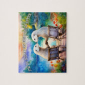 Blij dat we elkaar Otter hebben Legpuzzel (Verticaal)