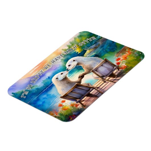 Blij dat we elkaar Otter hebben Magneet (Linkerzijde)