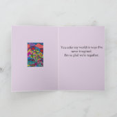 Blij dat we samen Dreamscape 1 Kaart (Binnen)