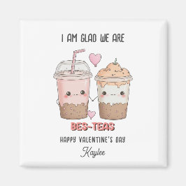 Blij dat we zijn Bes-teas KIND Valentijnsdag Class Magneet
