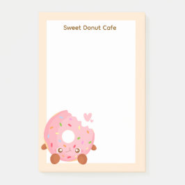 Blij donut met hagelslag post-it® notes