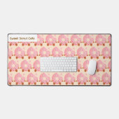 Blij donut met spikkels bureaumat (Keyboard & Muis)