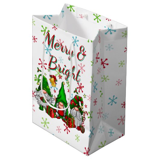 Blij En Helder Kabouters Medium Cadeauzakje (Voorkant Gekanteld)