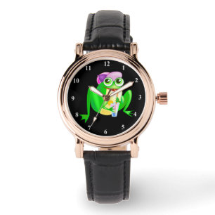 Blij Feest Kikker - Horloge