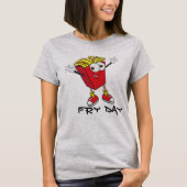 blij friday tgif grappig shirt ontwerp (Voorkant)