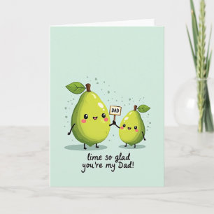 Blij Fruit Familie Dag Kaart