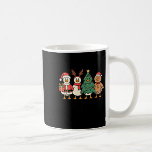Blij Ganzen Op Vrije Voeten Grappig Kerst Silly Hu Koffiemok
