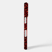 Blij gebreide kerstman rode trui Kerstmis Case-Mate iPhone Case (Achterkant / Rechts)