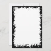 Blij Geesten — Aanpasbare Halloween Feestdagenkaart (Achterkant)