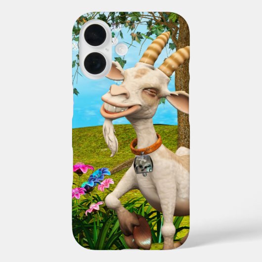 Blij Geit Case-Mate iPhone Case (Achterkant)