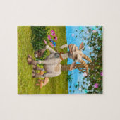 Blij Geit Legpuzzel (Horizontaal)
