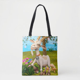 Blij Geit Tote Bag