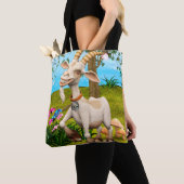 Blij Geit Tote Bag (Dichtbij)