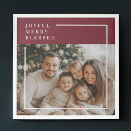 Blij Gelukkig Gezegend Gepersonaliseerd Kerstmis F Poster
