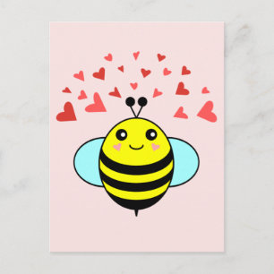 Blij Gelukkig Liefdeshart Briefkaart