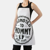 Blij gemaakt tot mama Verwacht wordt 2025 Zwangers Schort (Insitu)