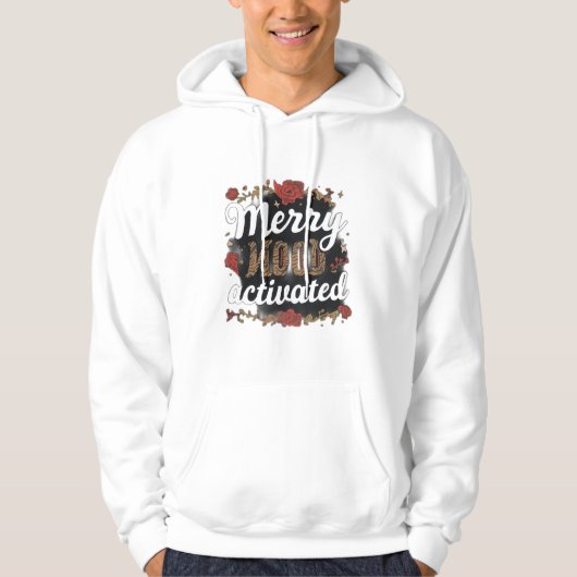 Blij Gemoed Geactiveerd Hoodie (Voorkant)