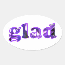 Blij gespeld met paarse bloemen stickers