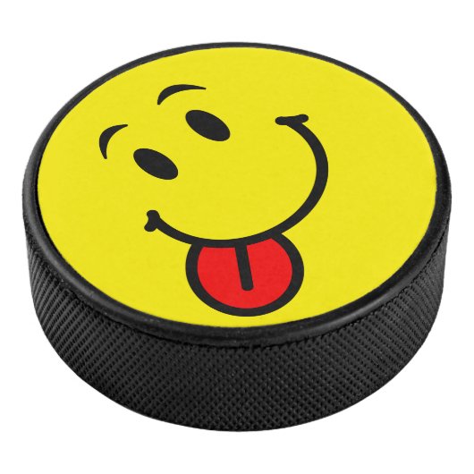 Blij Gezicht Hockey Puck (3/4)
