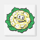 blij gezichtskruid magneet (Voorkant)