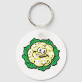 blij gezichtskruid sleutelhanger (Voorkant)