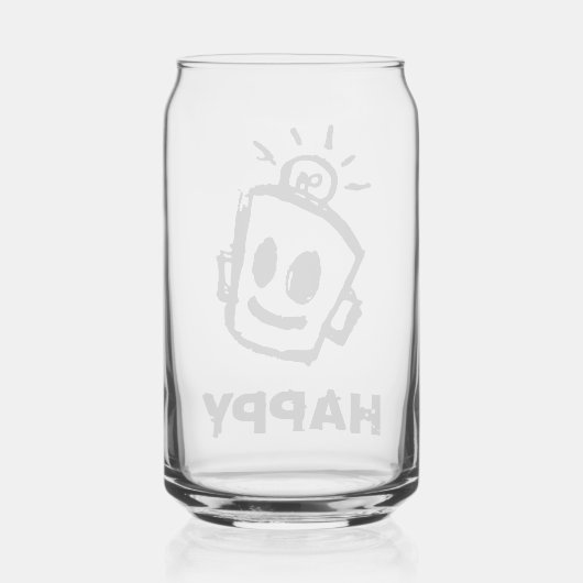 Blij glas (Achterkant)