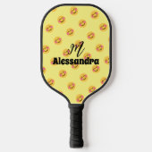 Blij glimlachend gezicht Pickleball-paddle Pickleball Paddle (Voorkant)