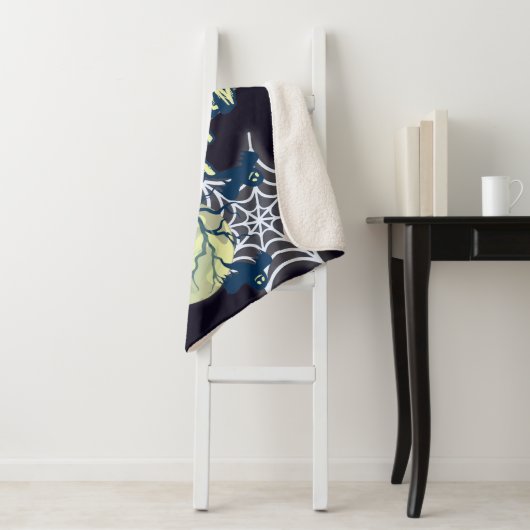 Blij, Halloween Sherpa Deken (In situ)