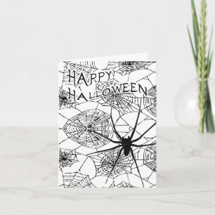 blij halloween (spooky spin) kaart