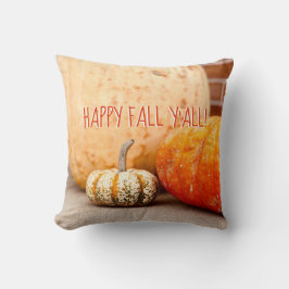 blij herfst - allemaal pompoenfoto op maat kussen