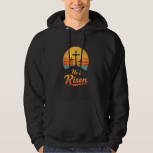 Blij Hij Is Opgewekt Kruisen Hoodie