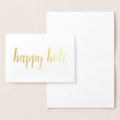 blij holi gold folie folie kaarten (Display)