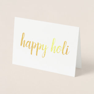blij holi gold folie kaarten