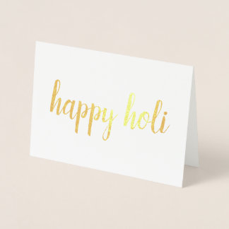 blij holi gold folie kaarten