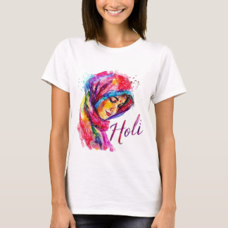 Blij Holi Kleurensplash Dames Top