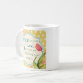 Blij in de Lord - Persoonlijke koffie-Mok Koffiemok (Voorkant links)