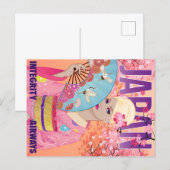 Blij in Japan Briefkaart (Voorkant / Achterkant)