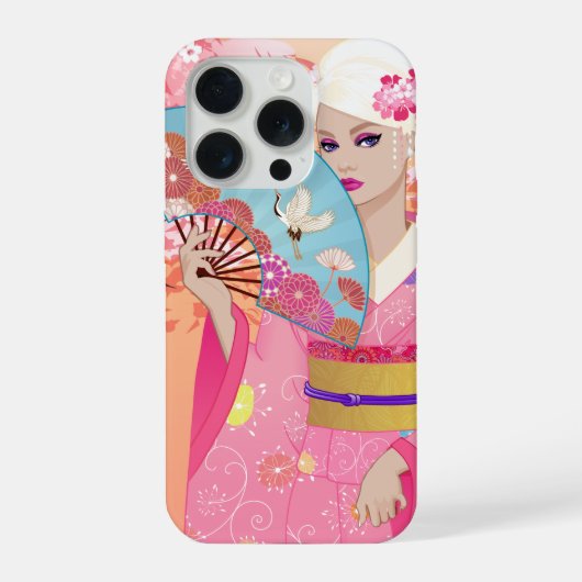 Blij in Japan iPhone Hoesje (Achterkant)