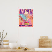 Blij in Japan Klein Poster (Keuken)