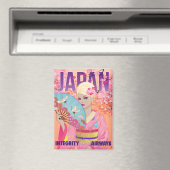 Blij in Japan Magneet (Insitu (Vaatwasser))