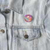 Blij in Japan Ronde Button 3,2 Cm (In situ)